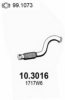 PEUGE 1717W6 Exhaust Pipe